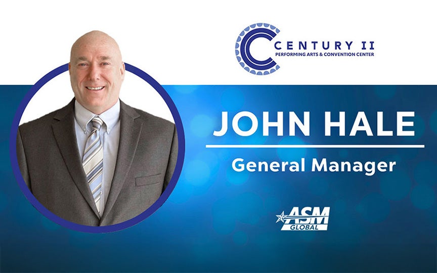 More Info for ASM Global Names Industry Veteran John Hale New General Manager for Wichita's Century II Performing Arts & Convention Center