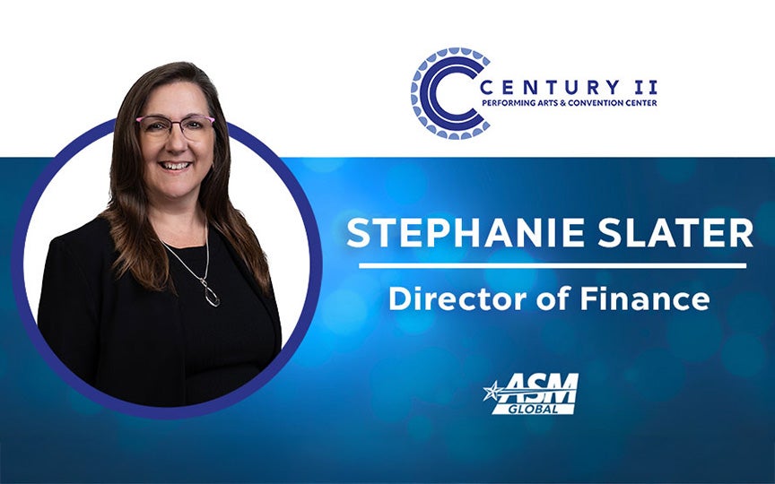 More Info for ASM Global Names Stephanie Slater New Director of Finance for Century II Performing Arts & Convention Center